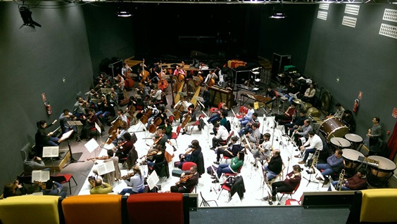 ensayo orquesta
